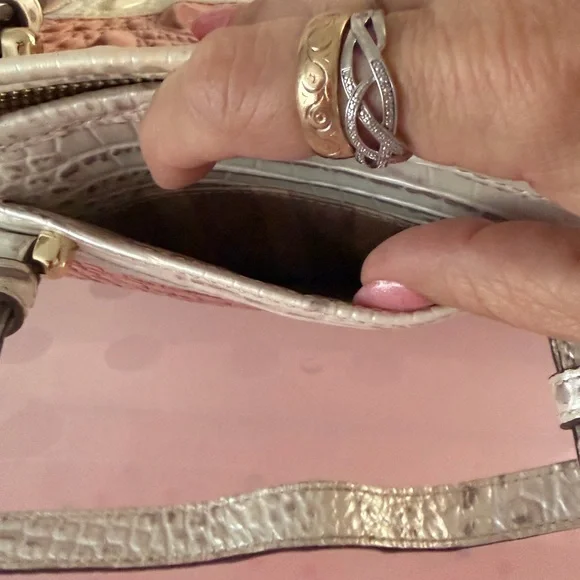 Brahmin Mini Asher in Toasted Macaroon Cassini - Picture 7 of 11